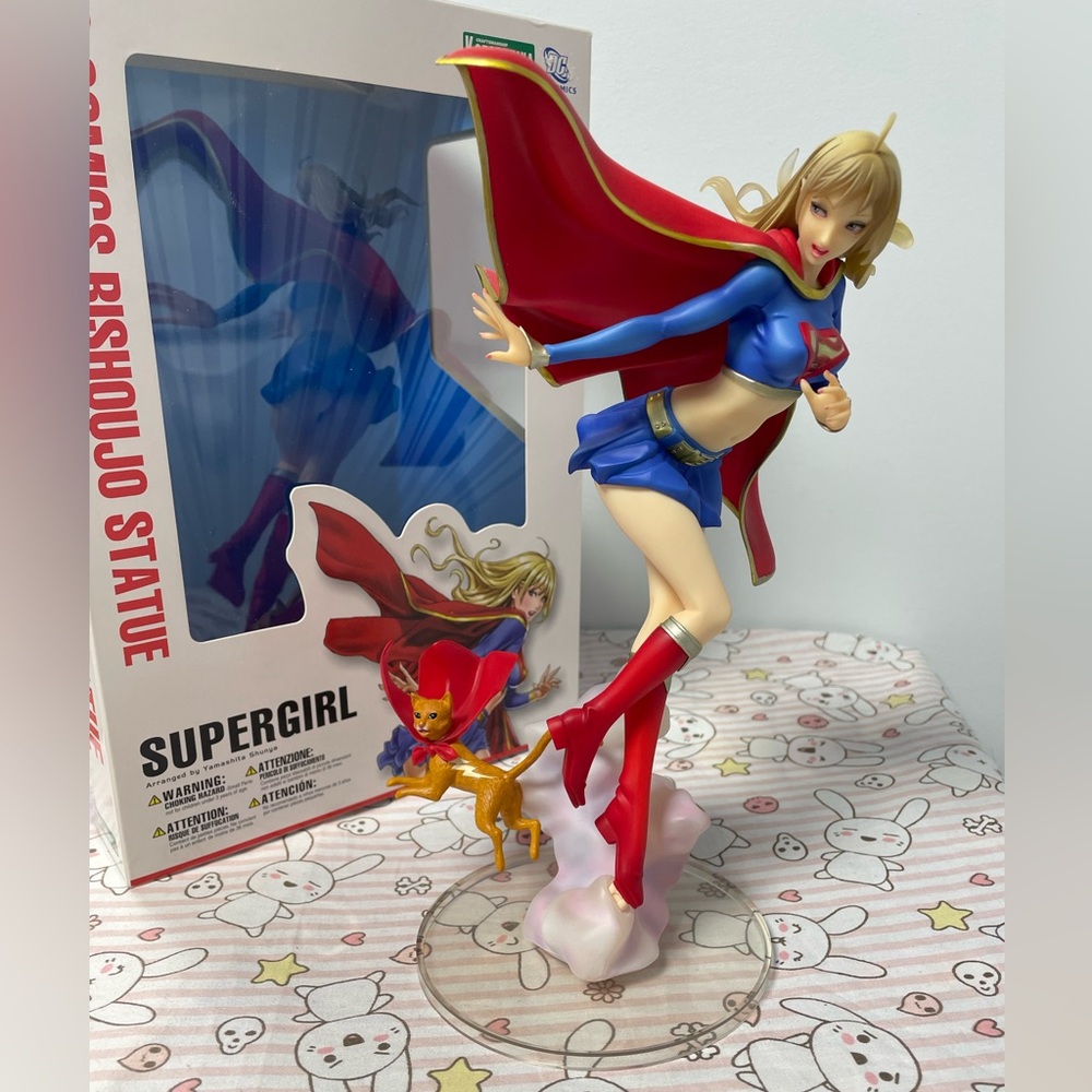 Supergirl Kotobukiya Bishoujo Statue DC Comics Figure 2013 Kara Zoe-El Used